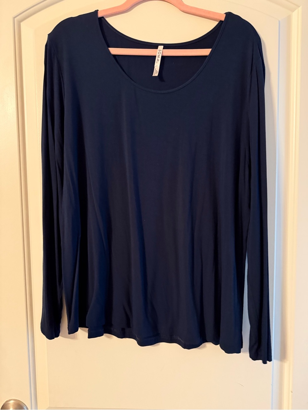 Soma Cool Nights Long-Sleeve Scoop Neck Top